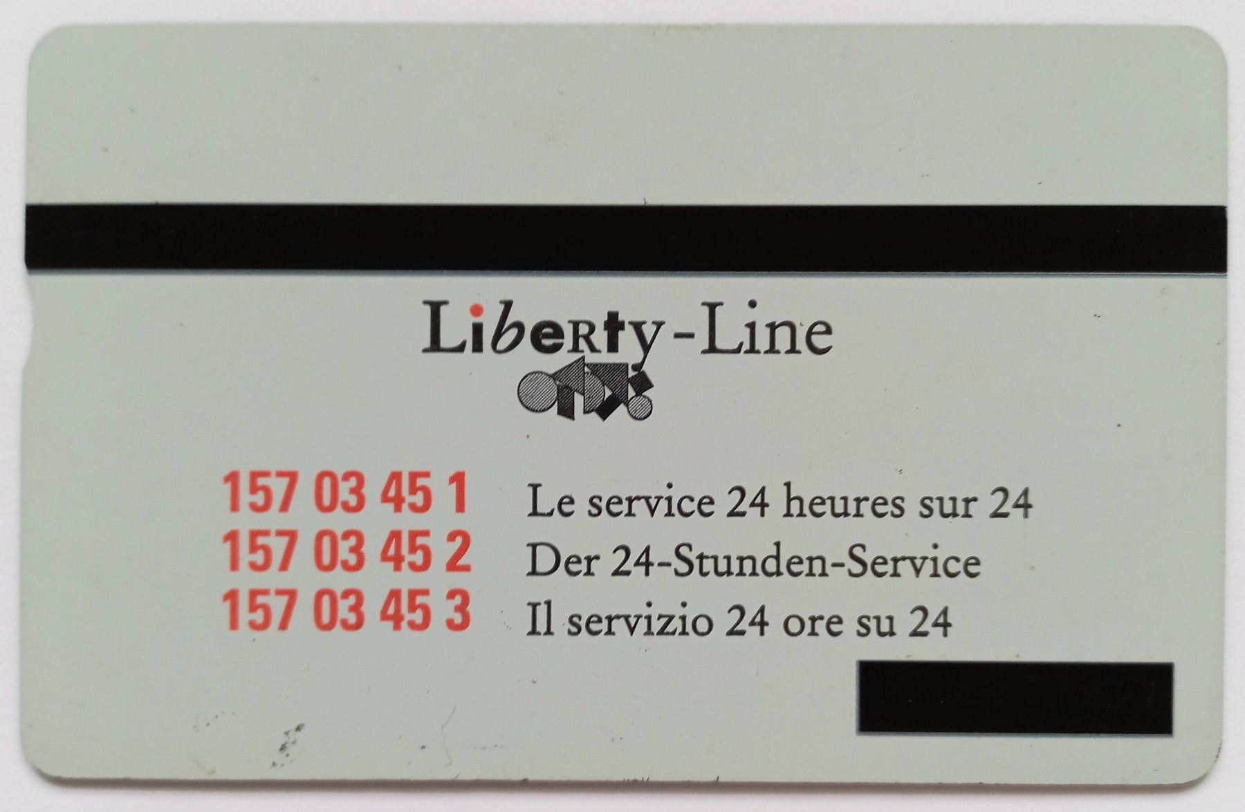 Swisscom Telefon- & Taxkarten: Taxcard - UBS Liberty-Line - CH – Gebraucht aus Niederuzwil von lubimaja 1