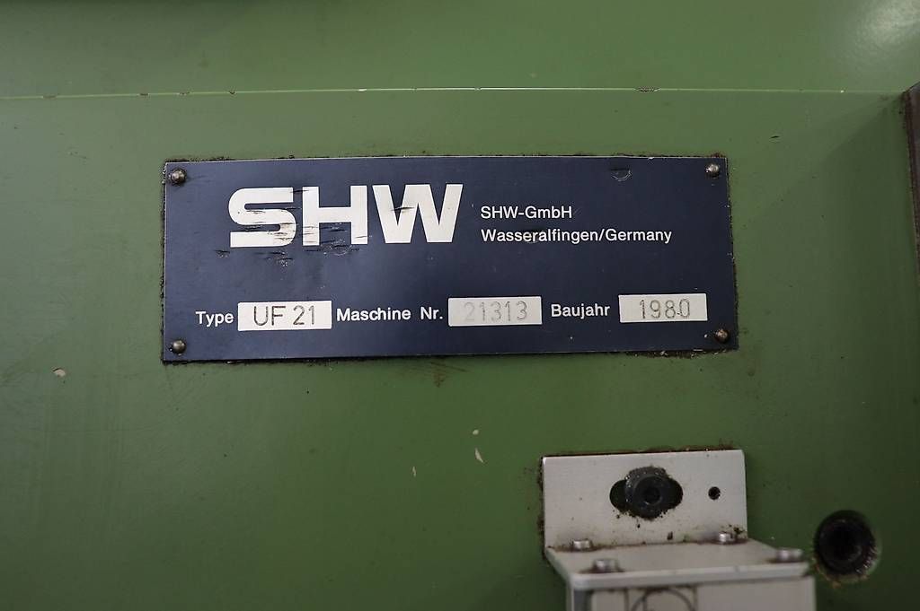 Tutte le macchine: Fräsmaschine SHW UF21 – Usato da Seedorf UR venduto da GIPO_GISLER_POWER_AG 1