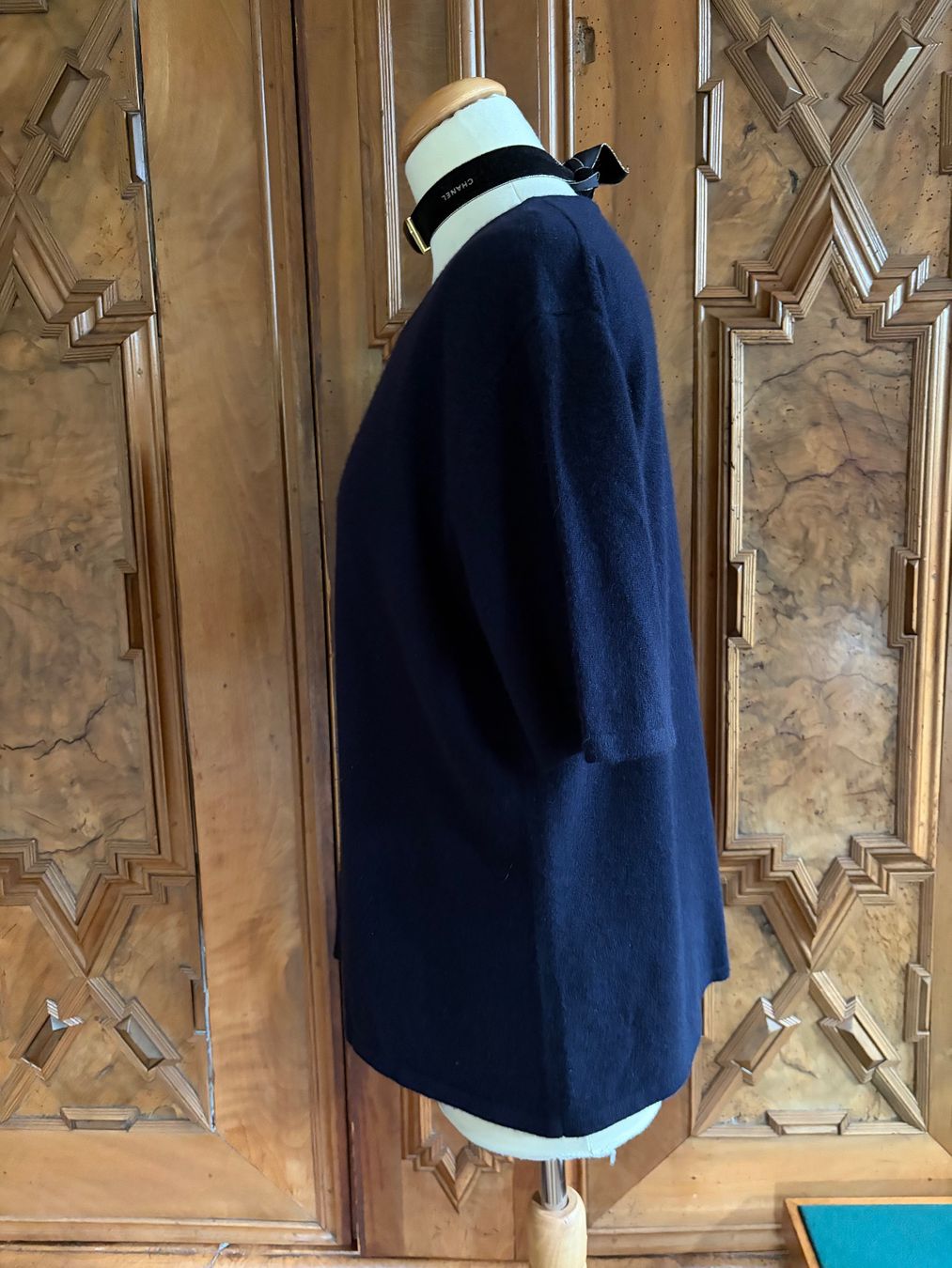 Maglioni & Felpe: DANIELA Pullover Gr. 46 100% dickes Kaschmir  Farbe: Marine – Usato da Interlaken venduto da Bona55 2