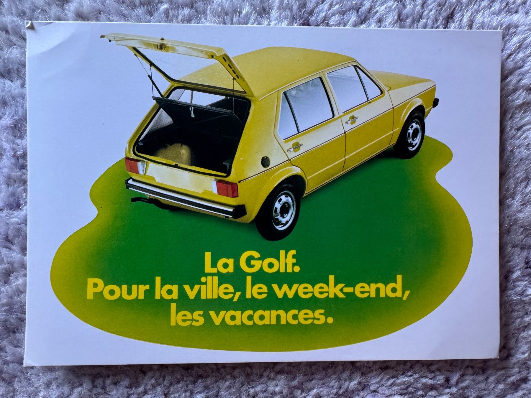 Automobili: VW Golf 1974 – Usato da Morrens VD venduto da kawah2 3
