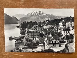 AK Weggis Hotel Rigi 1965