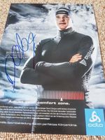 Dario Cologna - Autogramm auf Bild