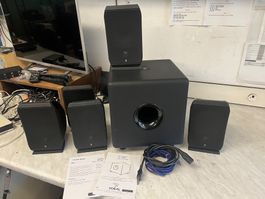 Set HP cinéma Focal Sib & Cub 2 noir