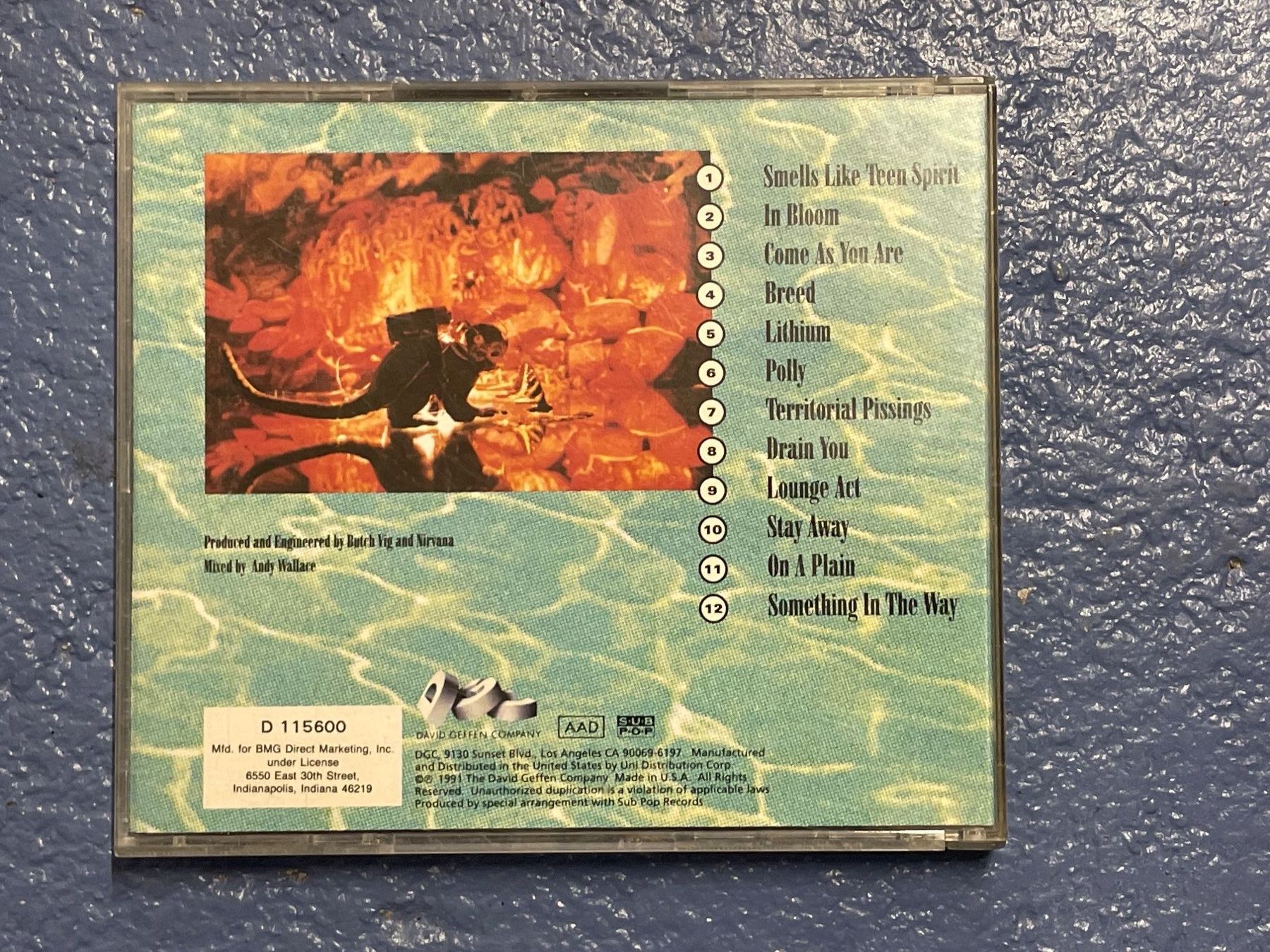 CD: [CD] NIRVANA - Nevermind (1991) – Usato da Frasnacht venduto da DiskSelection 1
