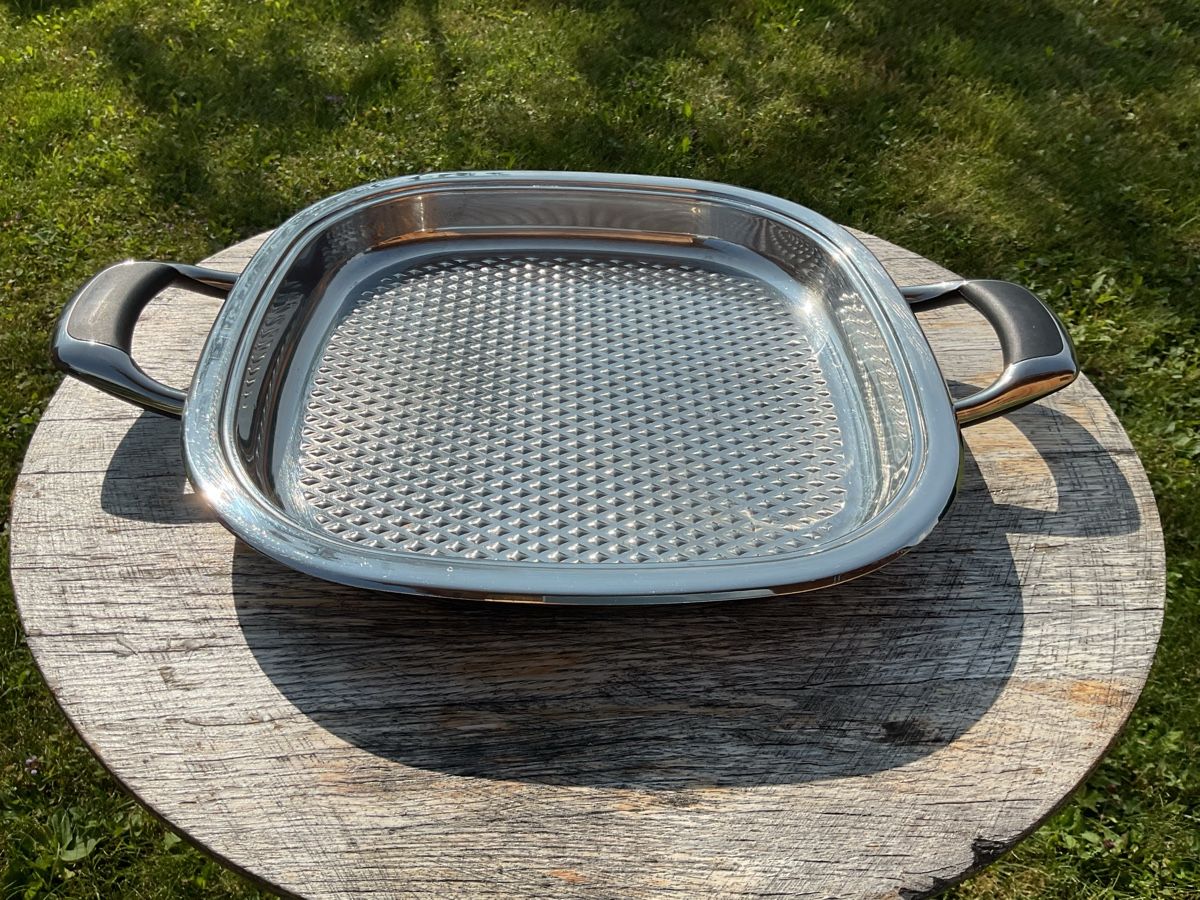 Amc Padelle: AMC Bratpfanne 2.2l 32cm mit Deckel – Usato da Haldi b Schattdorf venduto da Blumi7 1