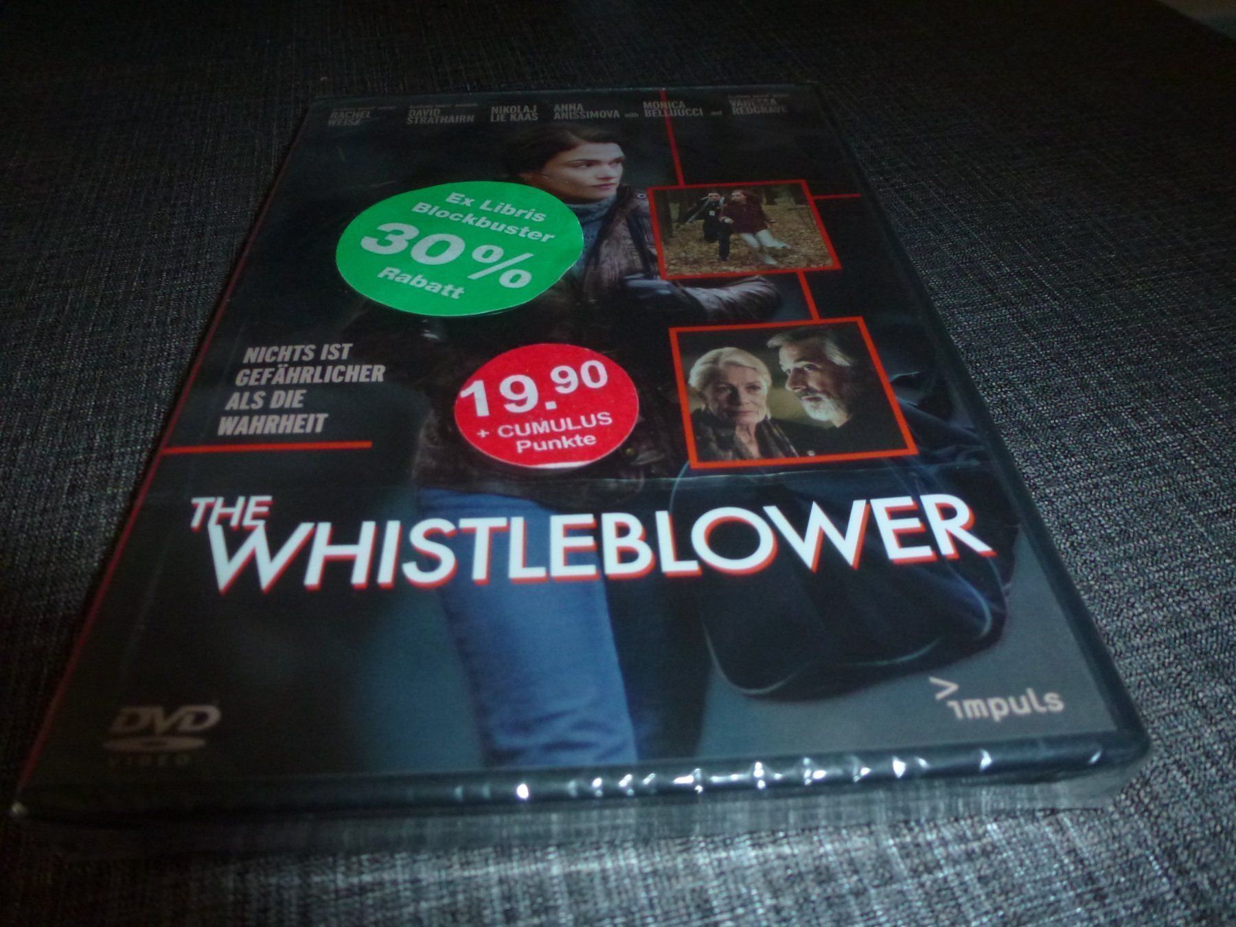 Tutti i DVDs: The Whistleblower DVD NEUWAE – Nuovo e nell'imballaggio originale da Olten venduto da Disc-Verkauf