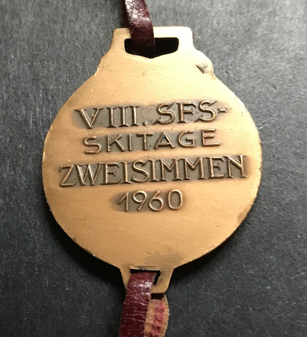 Placchette & Badge: VIII.SFS-ZWEISIMMEN 1960 – Usato da Ostermundigen venduto da crazy-horse-1840 2