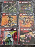 6 Lego Ninjago CDs Folgen 30, 47, 48, 49, 51, 52 gebraucht