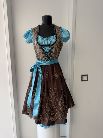 Angermaier Designer Dirndl Gr. 38 – edel & extravagant