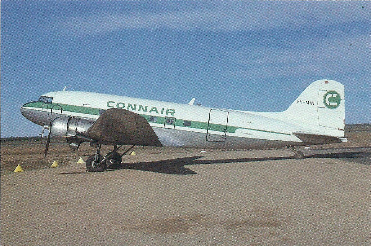Ansichtskarten: Connair DC-3 VH-MIN – Neu und originalverpackt aus Thun von Abigboss