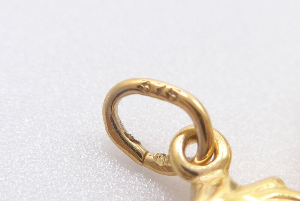 Ciondoli: Goldanhänger Pferd, 9 Karat, 375 Gold, KOSTENLOSER VERSAND – Usato da St. Gallen venduto da EastLakeConcept 1