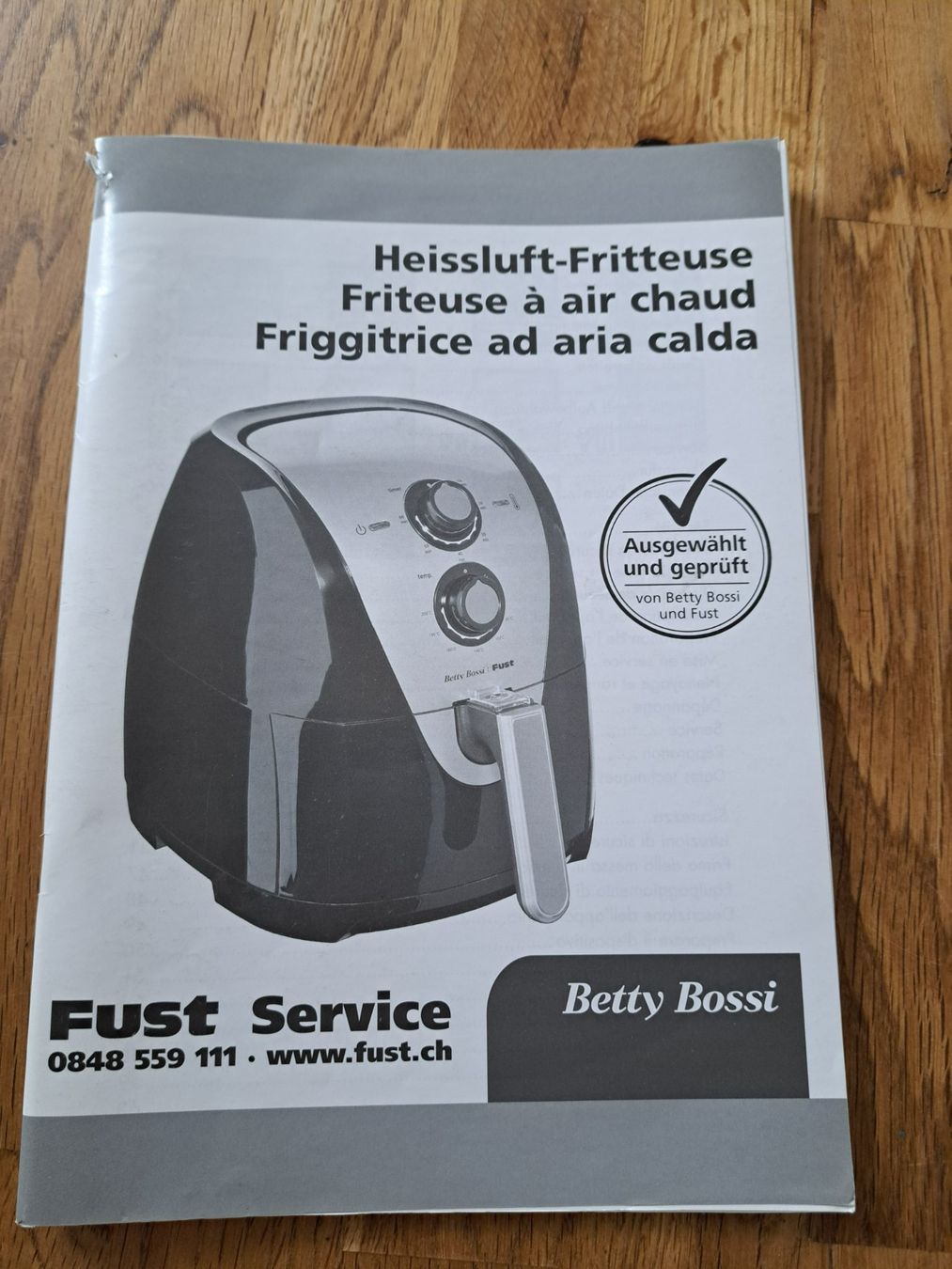Betty Bossi Elettrodomestici da cucina: Heissluft-Fritteuse – Usato da Bünzen venduto da Floh99 6