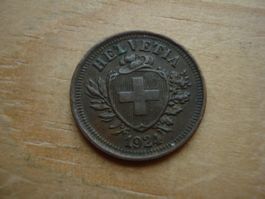 (W5) 1 Rappen 1924