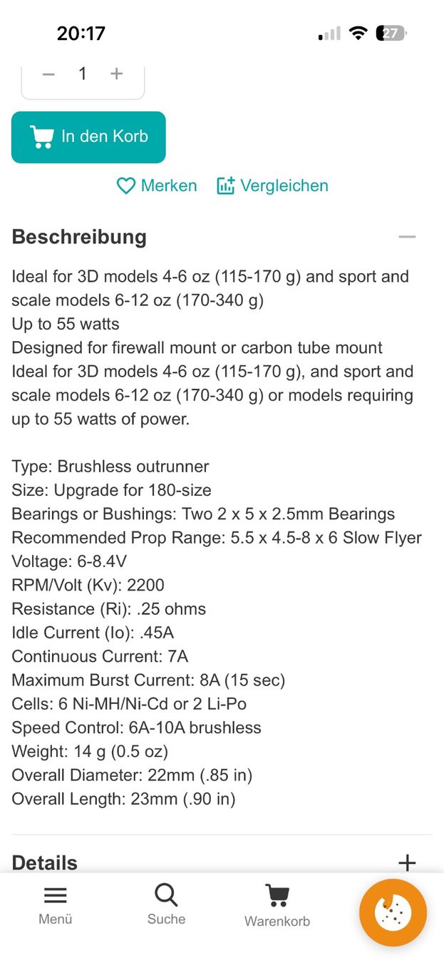 E-Flite Motori: E-Flite Park 250 Brushless Outrunner,! – Nuovo (secondo la descrizione) da Altendorf venduto da Roman771 4