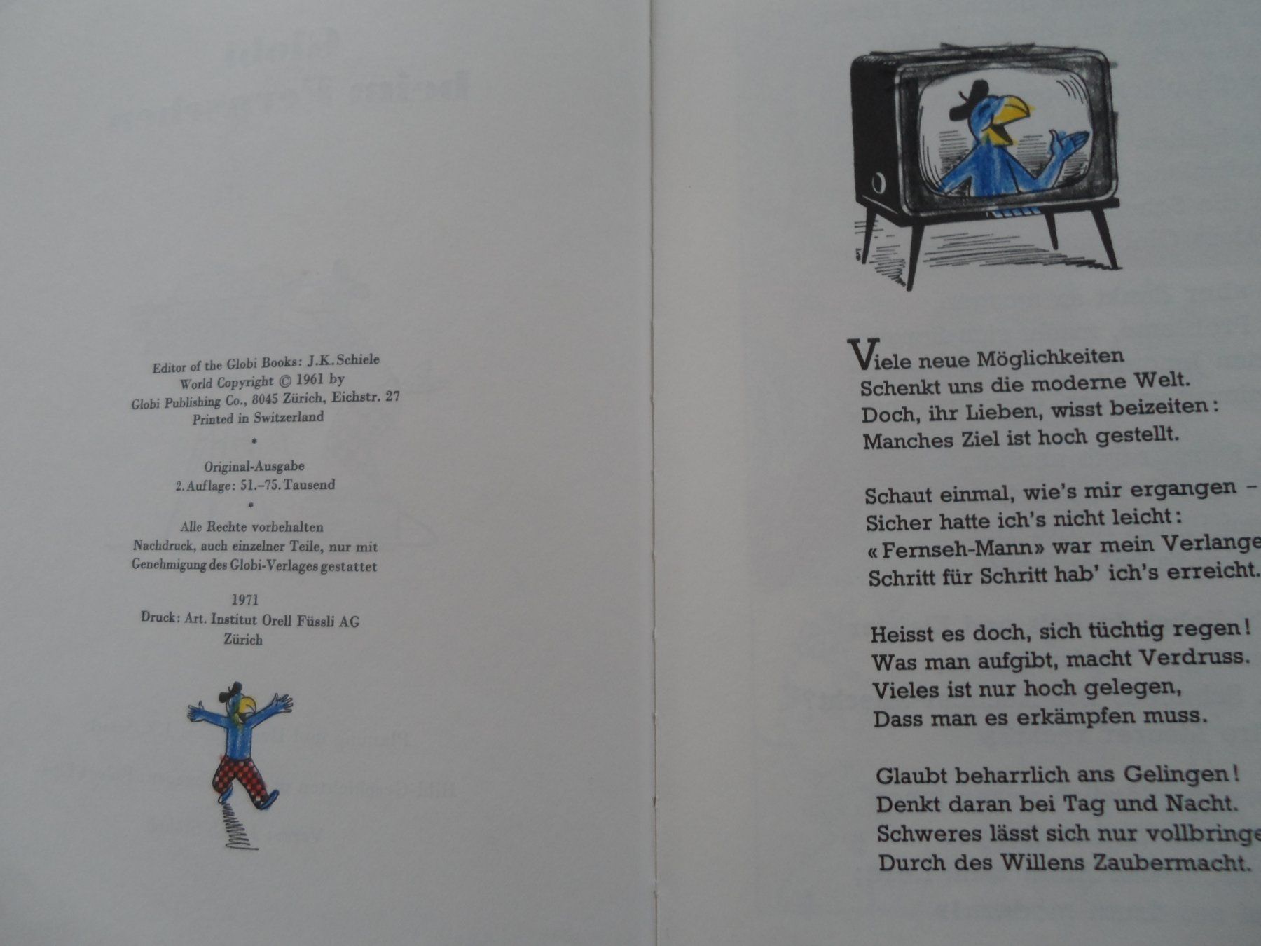 Livres: Globi beim Fernsehen – D'occasion à Unterentfelden par jaguar_family05 1