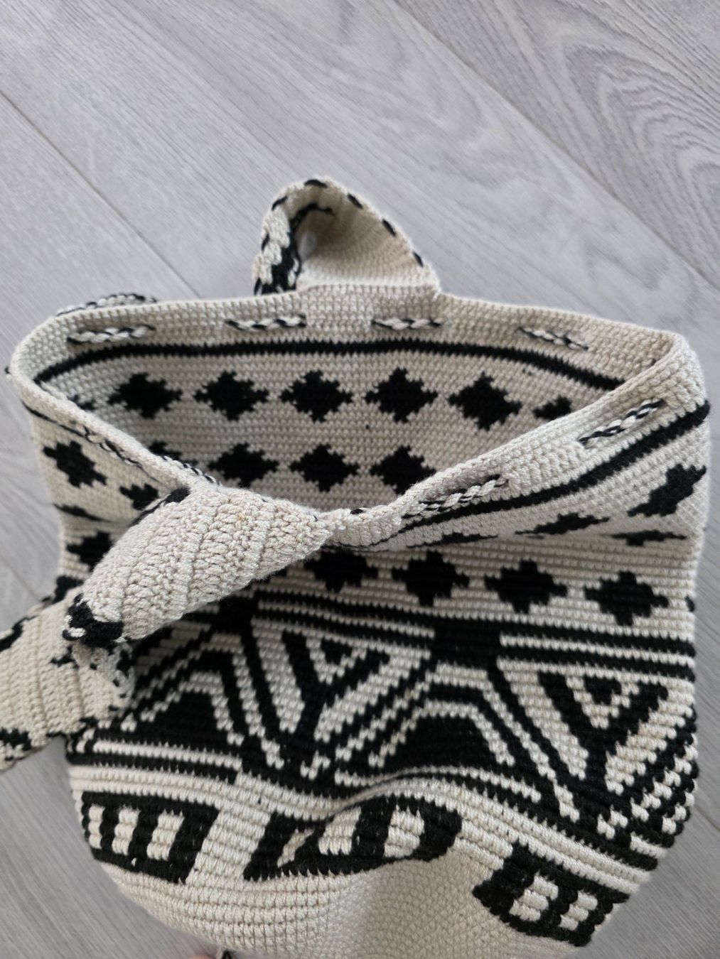 Borse: Gehäkelte Sommer Tasche, 28 cm Höhe – Nuovo (secondo la descrizione) da Langnau am Albis venduto da kktdora 1