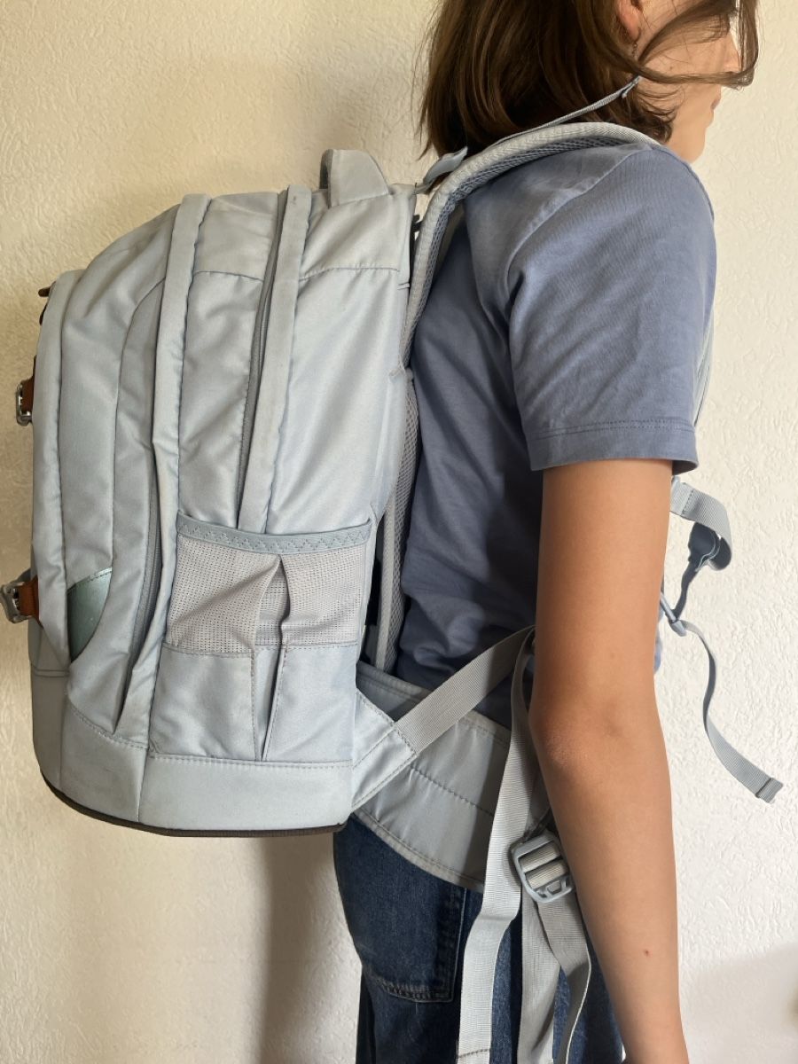 Satch Zaini: Satch Schulthek Nordic Ice Blue – Usato da Tann venduto da punto84 6