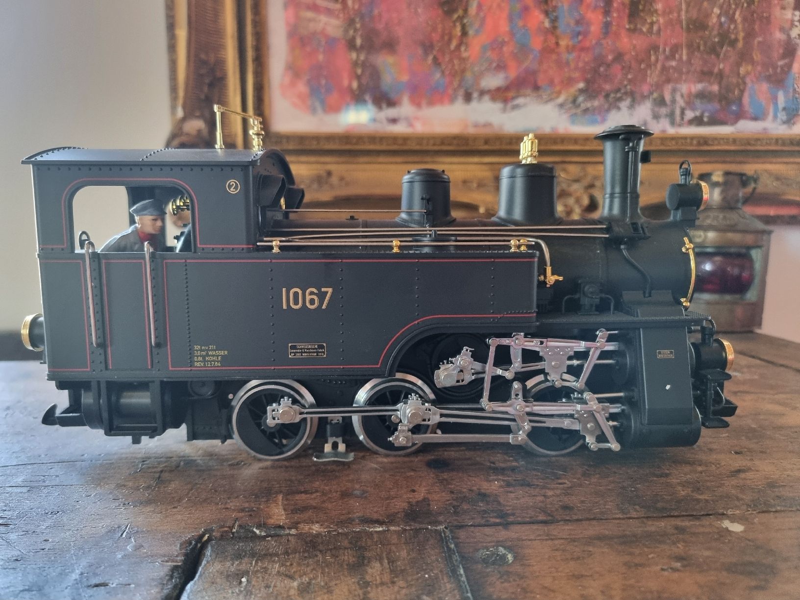 LGB Modelleisenbahnen: LGB 20471 Dampflok SBB Brünig Ballenberg – Gebraucht aus Aarburg von 11866 1