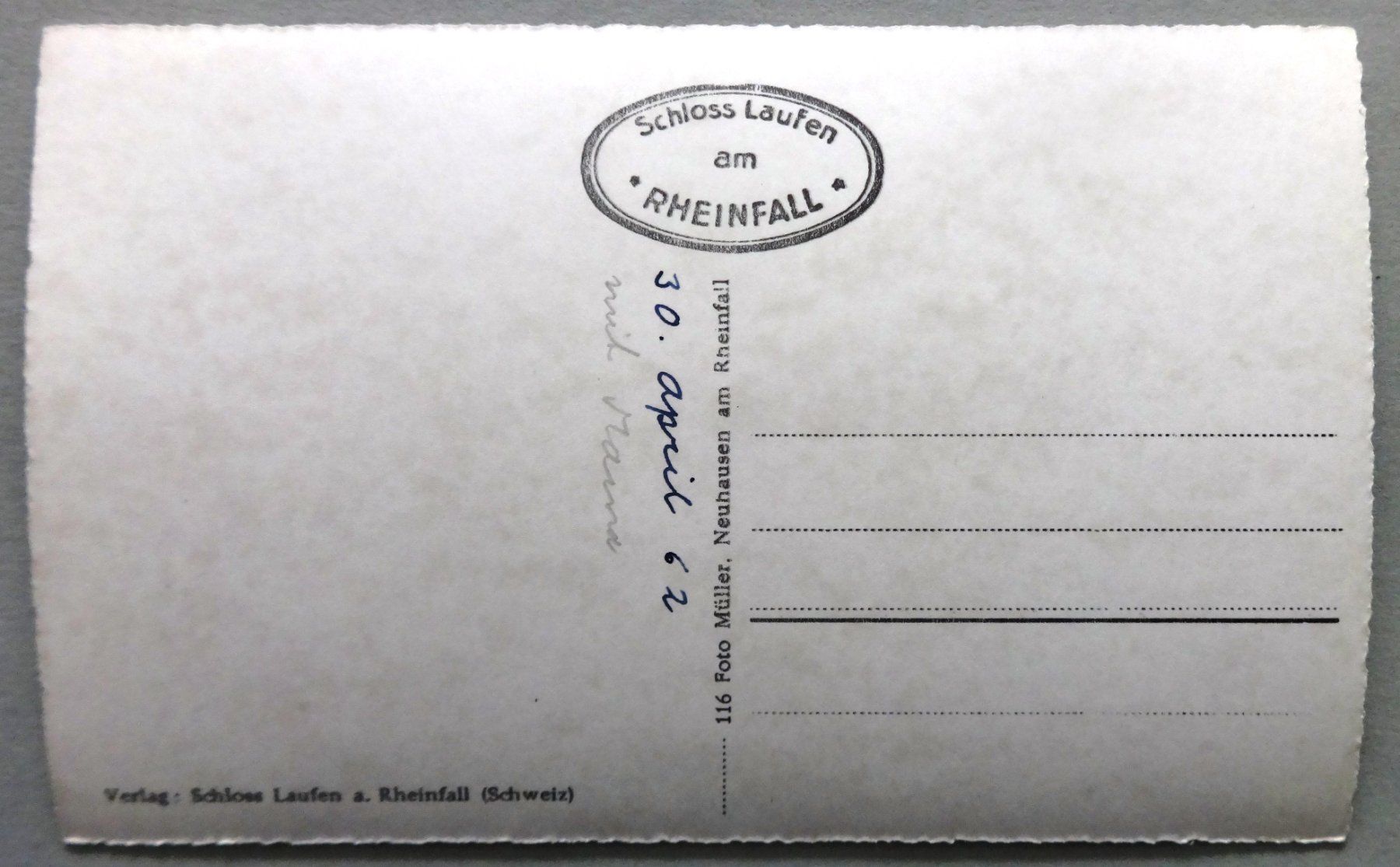 Cartoline postali: Rheinfall (Schweiz) – Usato da Fétigny venduto da Billy2miny 1