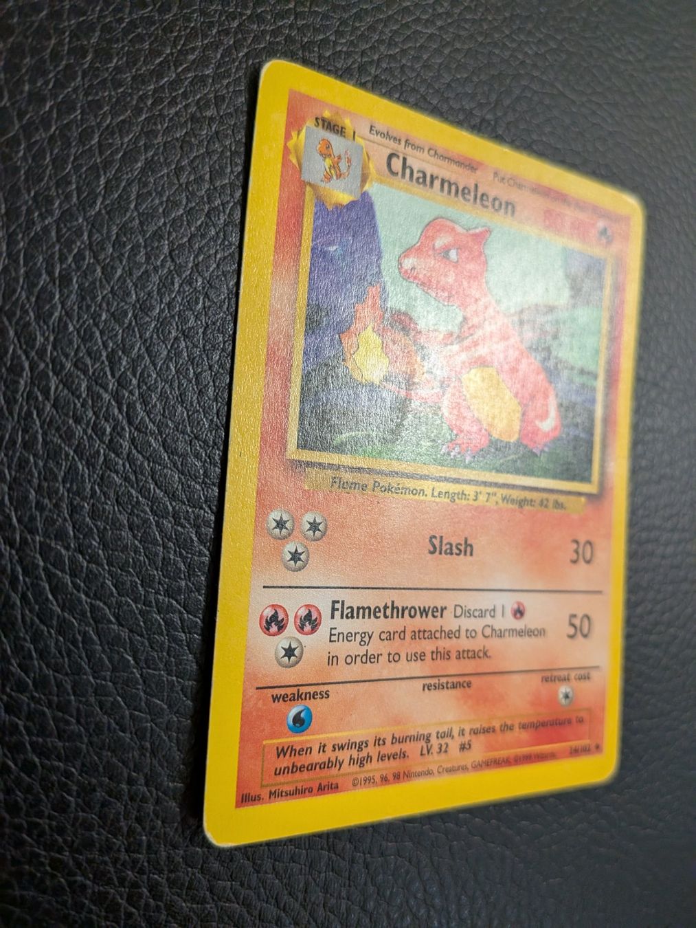 Pokémon Carte collezionabili: 1999 Base Set Charmeleon 24/102 Ab 1 – Usato da Paradiso venduto da Pkmn10 2