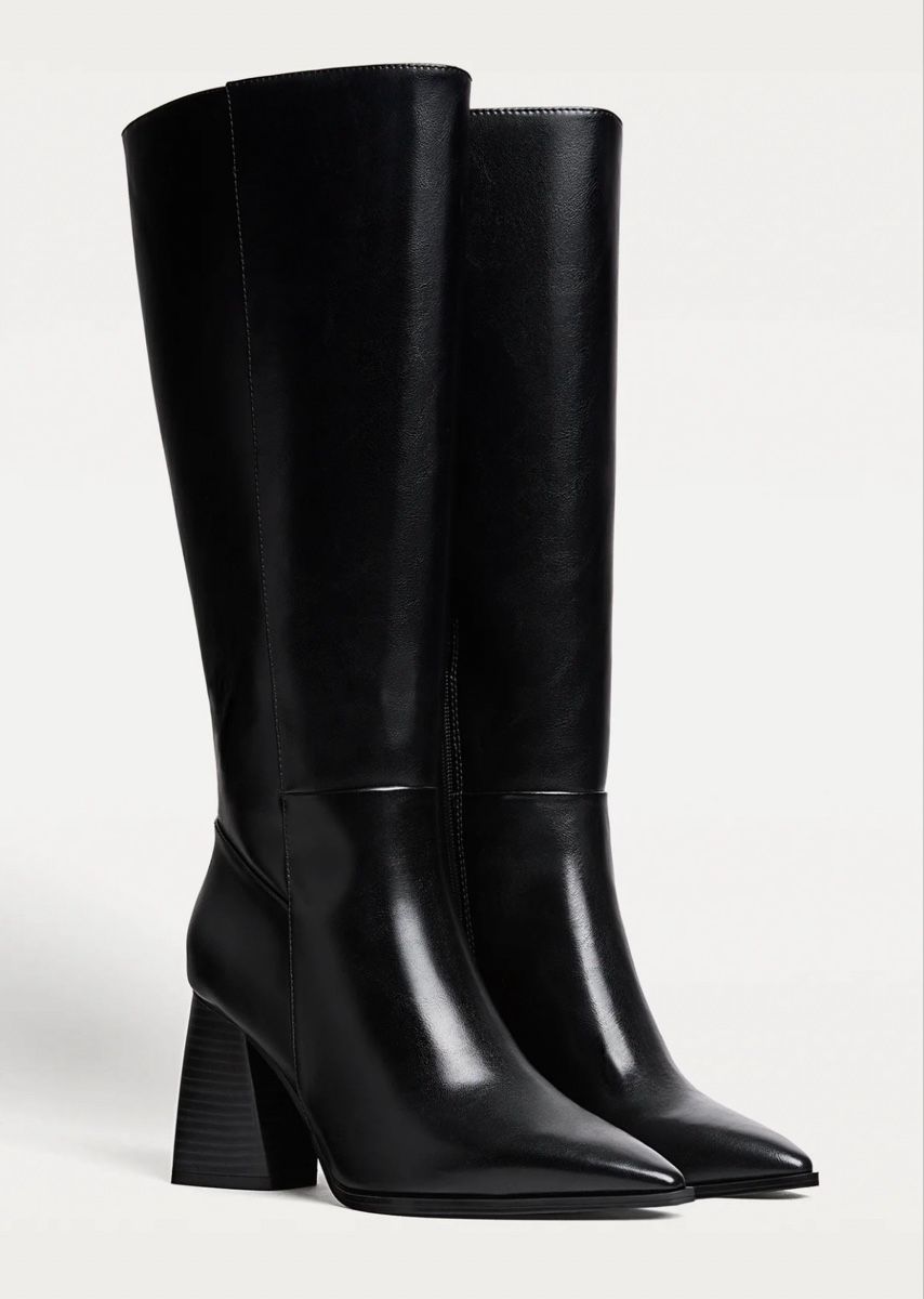 Damenschuhe: Stiefel Leder schwarz Grösse 39 neu – Gebraucht aus Aesch von fiona.sophie 1