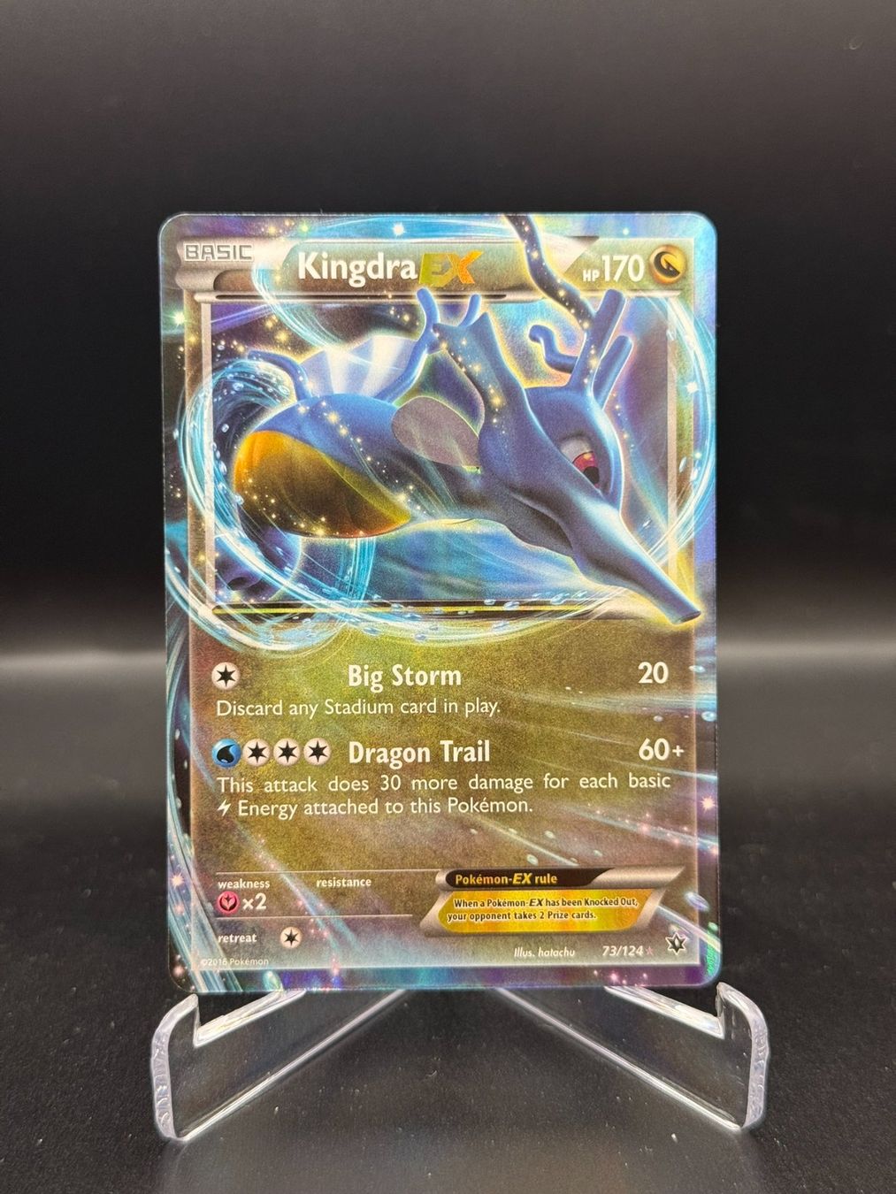 Pokémon Carte collezionabili: Kingdra EX (FCO 73) – Usato da Birmensdorf ZH venduto da SnorlaxMail
