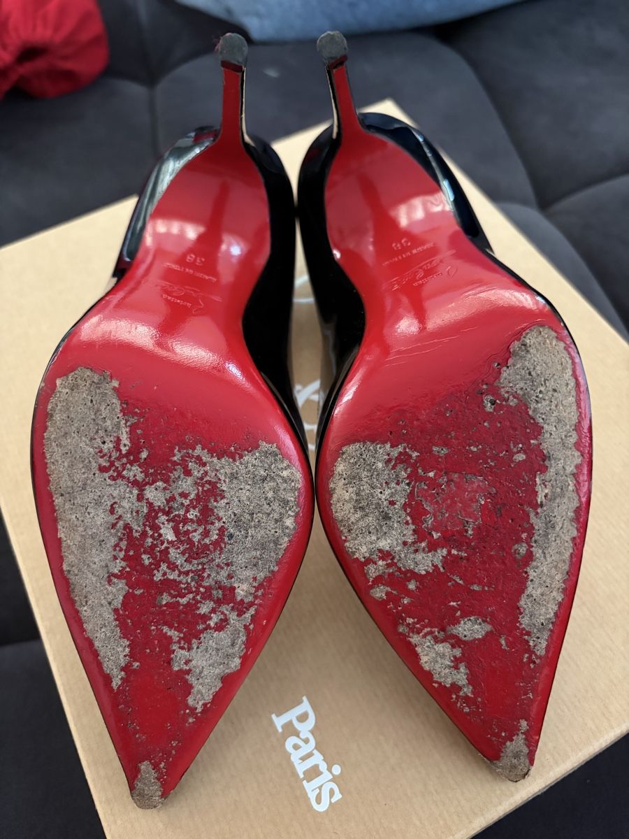 Christian Louboutin Scarpe da donna: Louboutin Pumps Schwarz Lack  – Usato da Thürnen venduto da rasmuvgtre 3