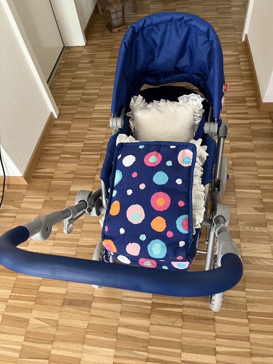 Carrozzine per bambole: Puppenwagen mit Tragtasche – Nuovo (secondo la descrizione) da Schliern b. Köniz venduto da medion3098 1