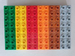 Lego Duplo (41) 24 Bausteine 2x2 Noppen