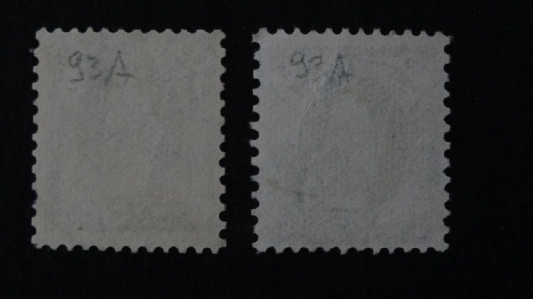 Alle Briefmarken: Farbe graublau SBK 93A   67 – Gebraucht aus Anwil von larks 1