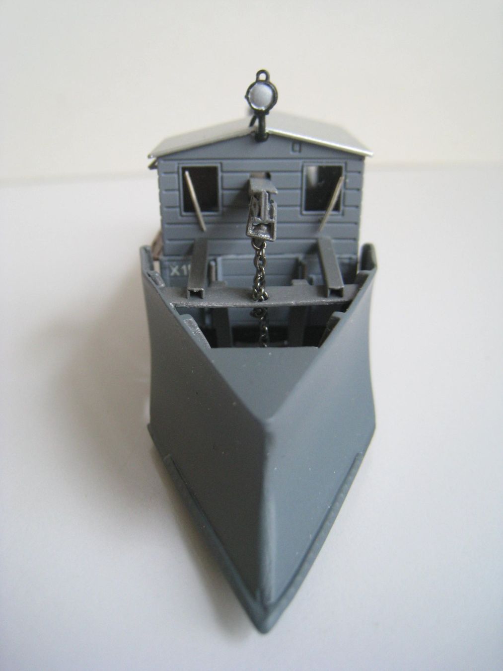 Friho Modellini di ferrovie: Friho M O B  X 151, grau, Schneepflug ab 1945, Messingmodel – Usato da Buchs ZH venduto da swiss-train 2