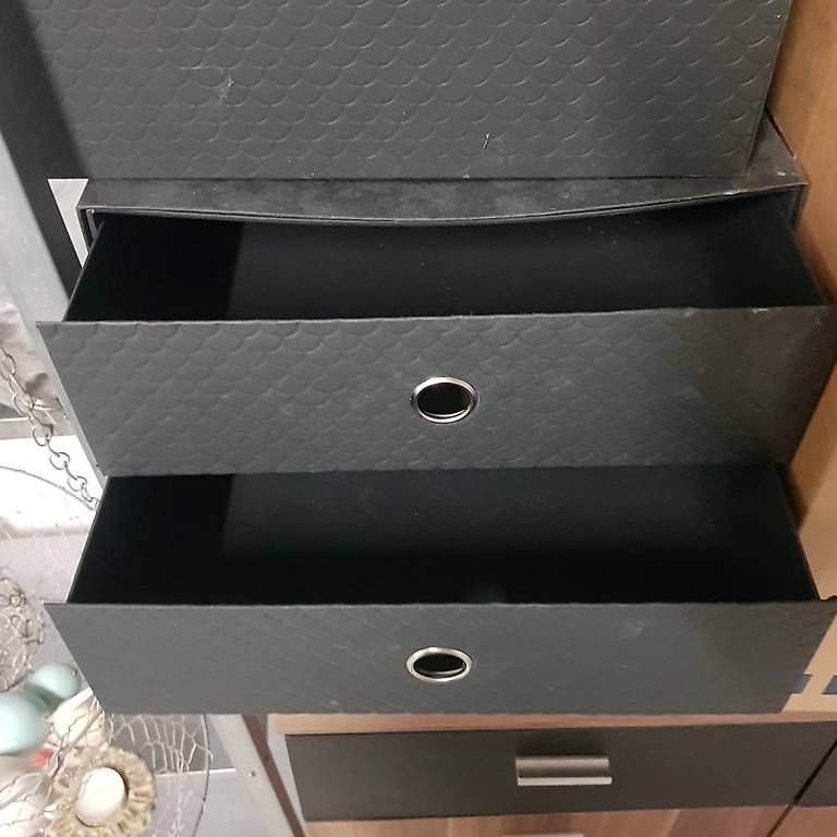 Contenitori & Simili: schwarze Ablagefächer mit Schubladen – Usato da Utzenstorf venduto da Domi8433 1