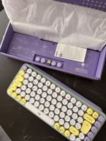 Logitech Pop Keys Mechanical Wireless Keyboard, neu