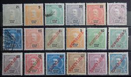 Inhambane Portugal Kolonie ex. Kat. 15-44 */(*)/gest. 1903/1