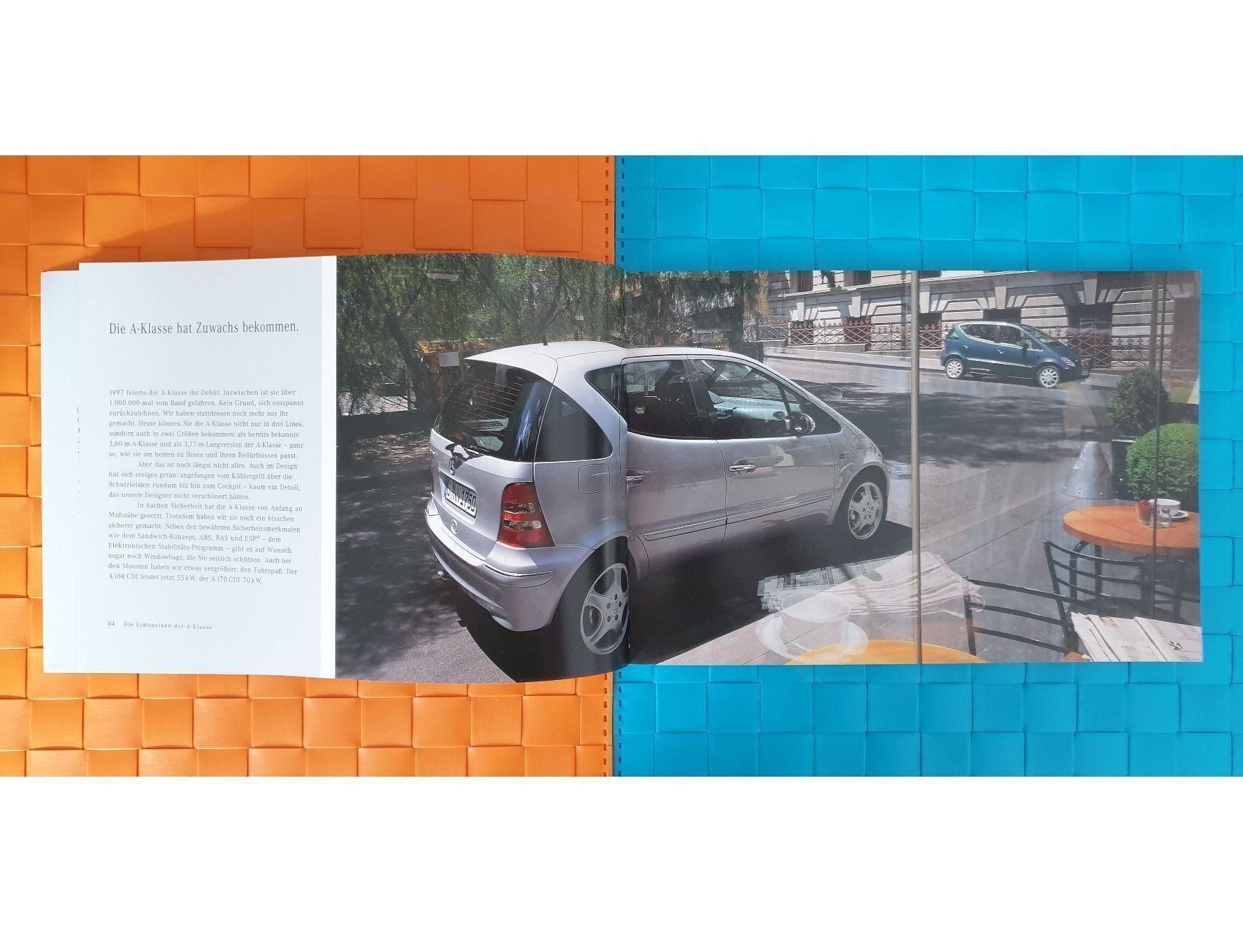 Riviste & Magazine: MERCEDES A / A-KLASSE - Prospekt / Katalog – Usato da Viganello venduto da CARLiteratur 2