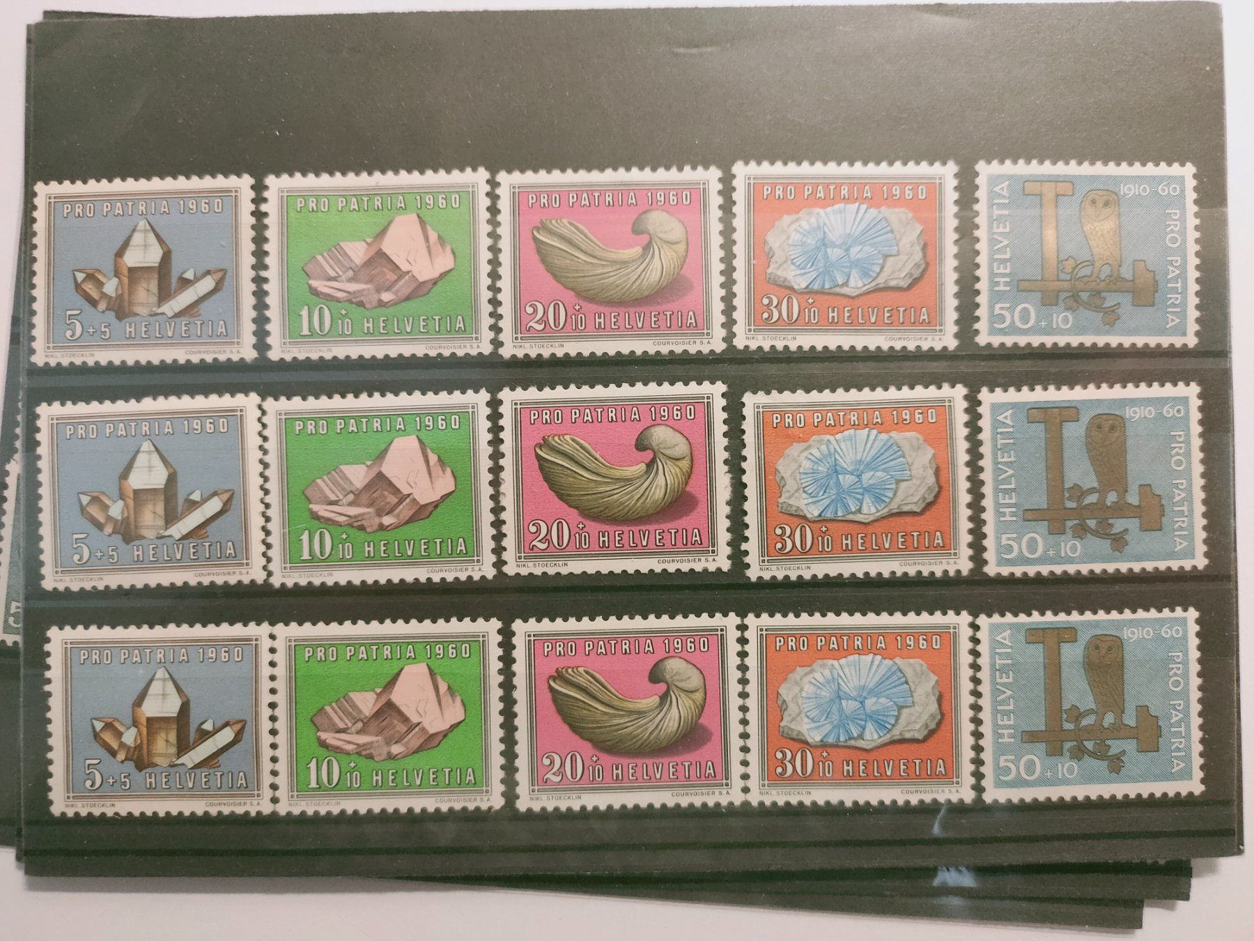 Tutti i francobolli: je 3x Postfrische Pro Patria 1960 – Nuovo (secondo la descrizione) da Zürich venduto da Joer
