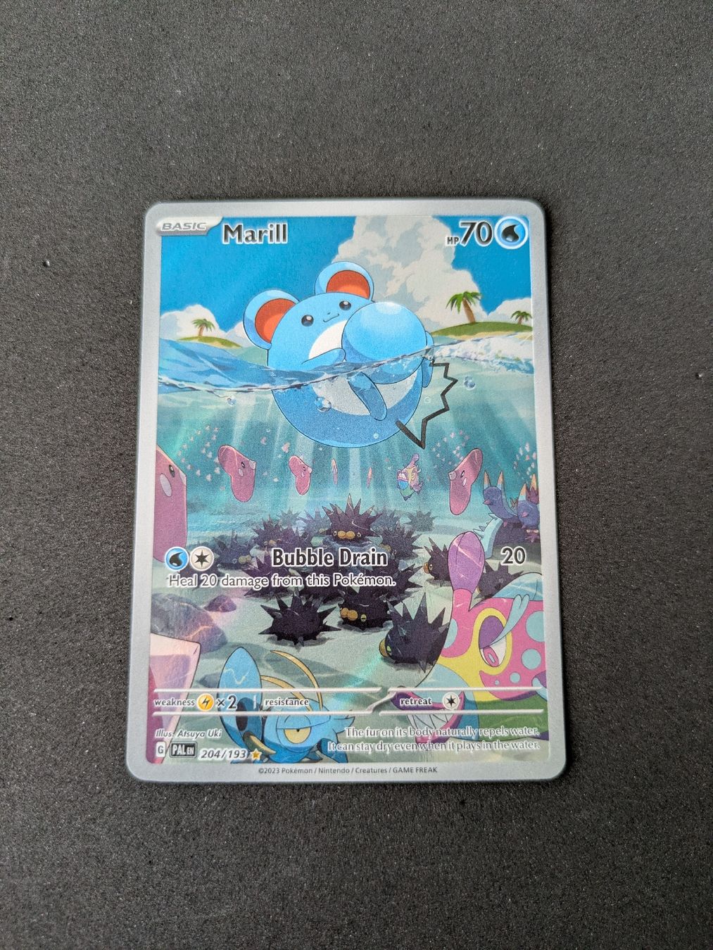 Pokémon Sammelbilder & Trading cards: Marill (Paldea Evolved) – Neu (gemäss Beschreibung) aus Hochdorf von NoctisCaelum