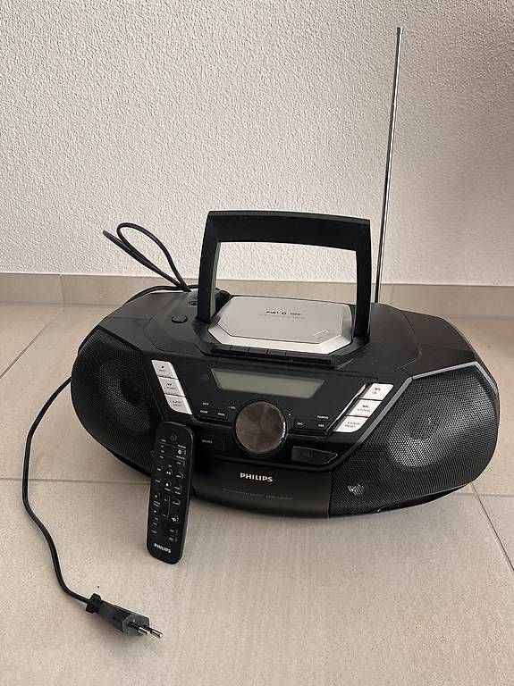 Lettore multimediale & Streamer: Radio/CD-Player Philips Schwarz – Usato da Niederwangen BE venduto da mcp_l62p