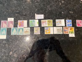 61.60Fr Frankaturware ungestempelt postfrisch lot Sammlung