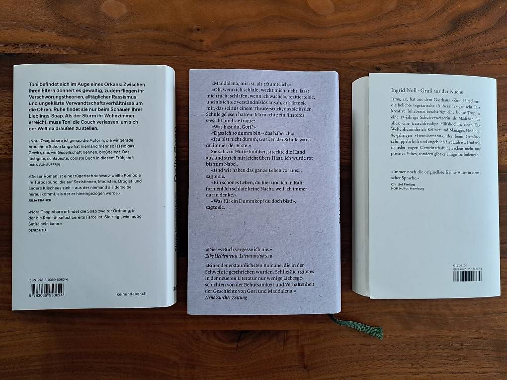 Libri: Bücherset neu: 3 Romane / neuwertig!! – Nuovo (secondo la descrizione) da Romanshorn venduto da Bio_24 1