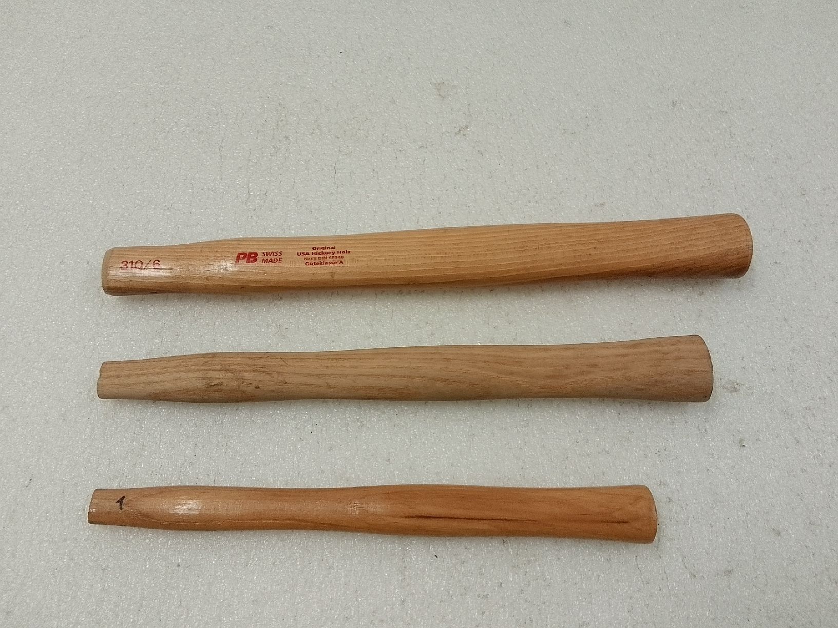 Tutti gli attrezzi: Hammerstiele 3 Stück, Holz – Usato da Trubschachen venduto da Caddy8