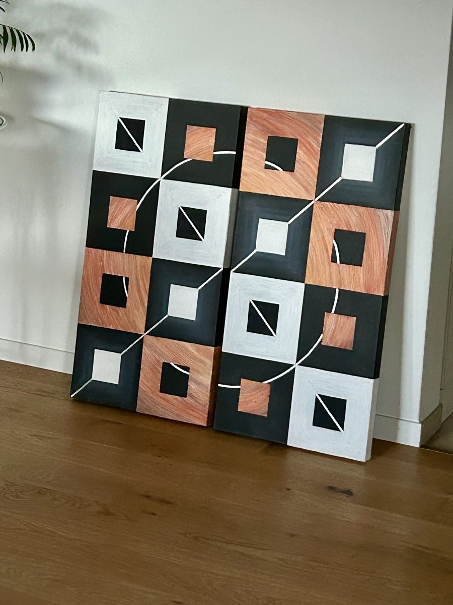 Foto & Immagini: Grosses Acrylbild 2-Teilig Einzelstück – Usato da Gunten venduto da starfish3 6