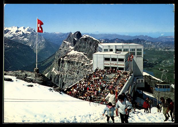 Ansichtskarten: AK Engelberg, Bergstation Klein-Titlis – Gebraucht aus Berlin von bartko-reher