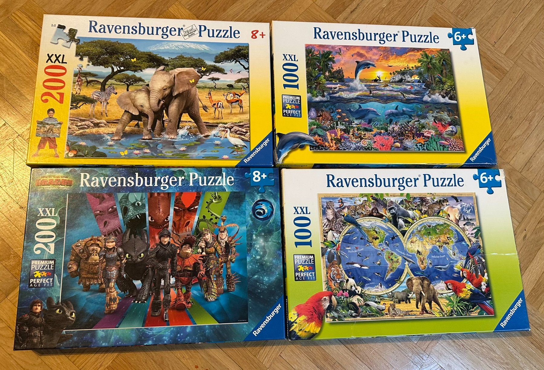 Ravensburger Puzzle: Set de 4 puzzles – Usato da Bernex venduto da euma1976