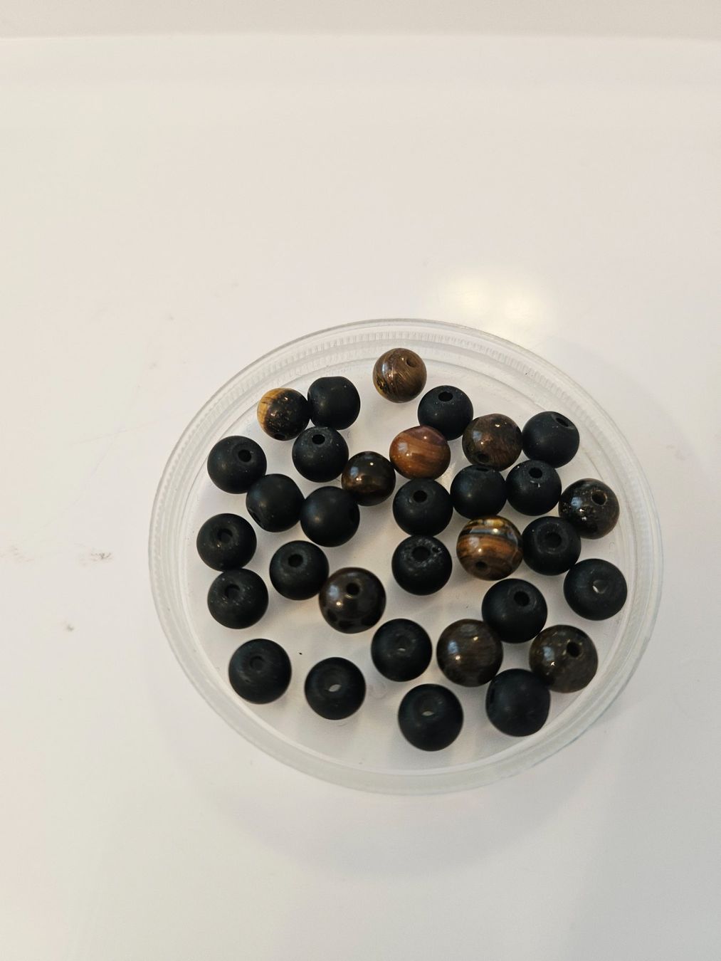 Perle (finte): 32 Stück glasperlen 6mm – Nuovo (secondo la descrizione) da Dietikon venduto da Eleda