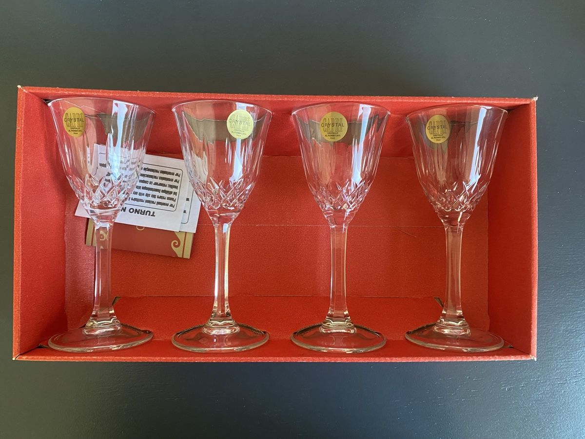 Bicchieri: Verres en cristal Vivaldi – Nuovo e nell'imballaggio originale da Echallens venduto da 1961zap 2