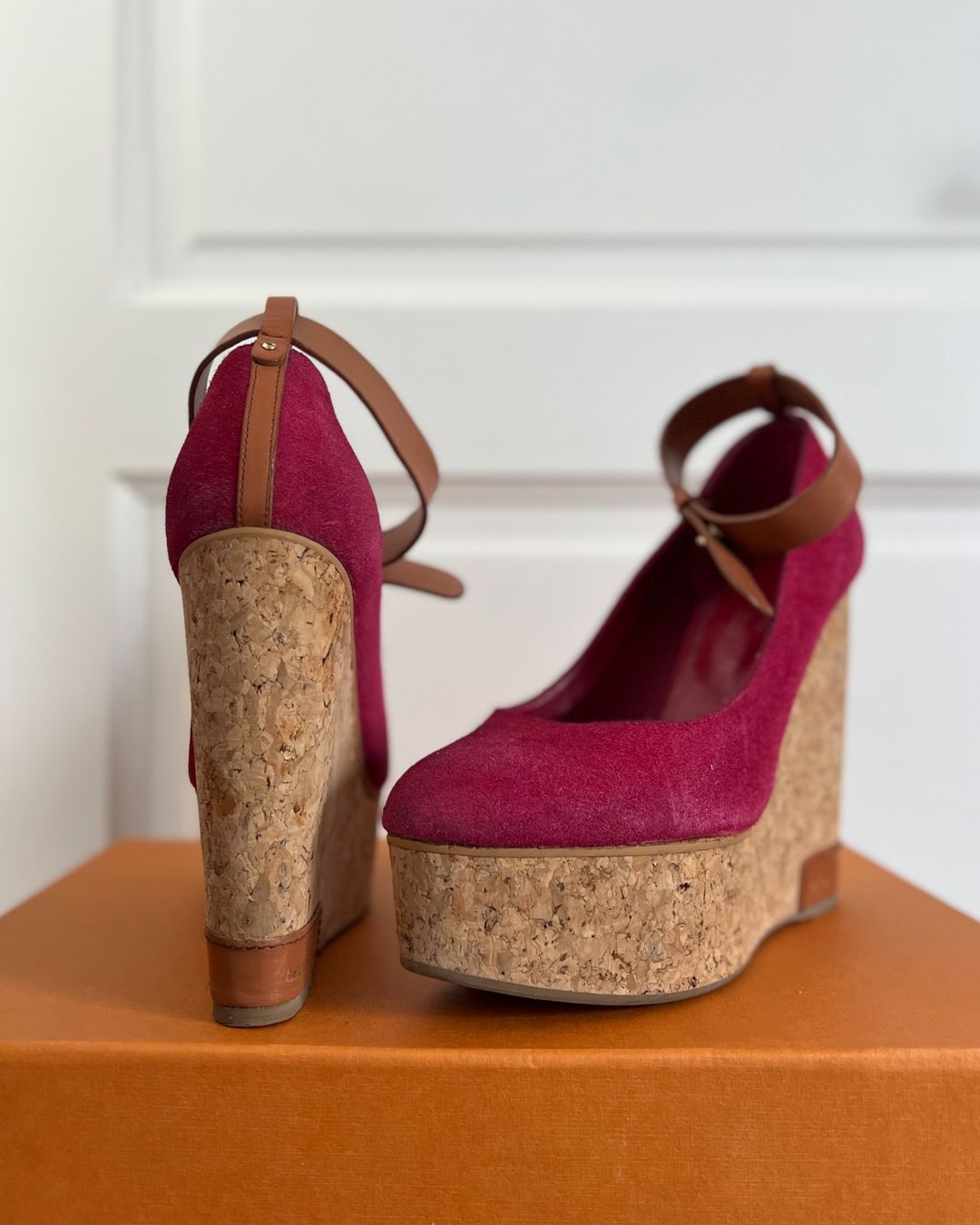 Sergio Rossi Scarpe da donna: Sergio Rossi Platform Wedge Heels – Usato da Corsier-sur-Vevey venduto da Kristina.Nova 1