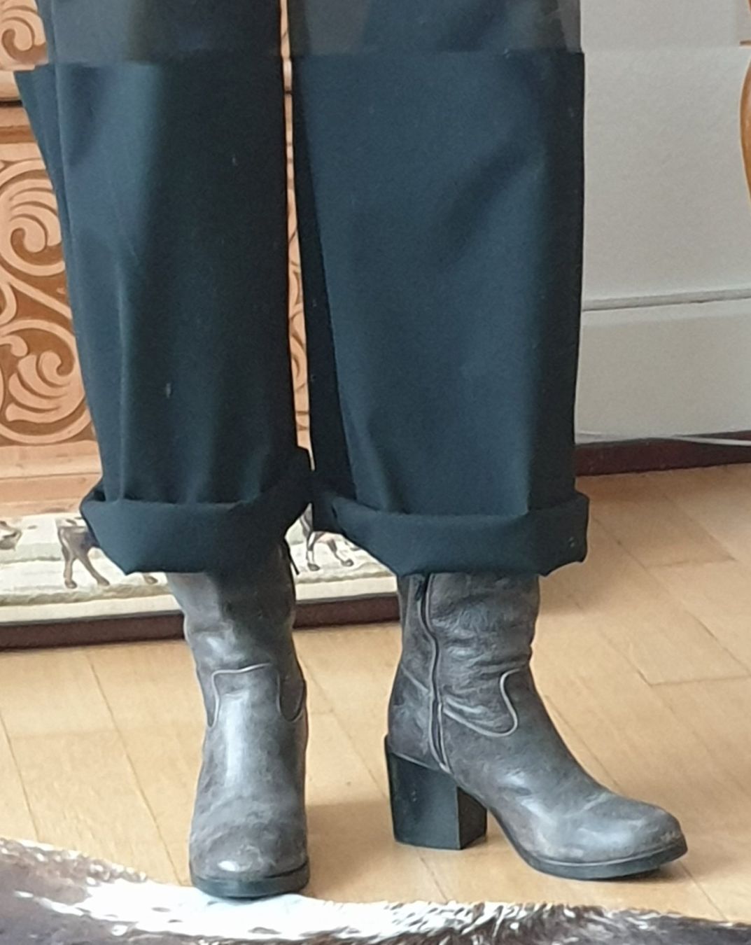 Scarpe da donna: Halbhohe Stiefeletten, Gr. 36 – Usato da Basel venduto da Luzora 4