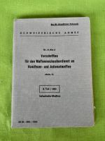 Vorschriften für den Waffenmechanikerdienst Handfeuer/Autom.