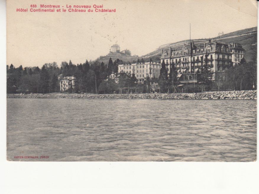 Cartoline postali: Montreux 1909 mit Stabstempel Bulle – Usato da Bürglen TG venduto da StampGraf